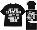 Graffic tee ( S ) ( black )
