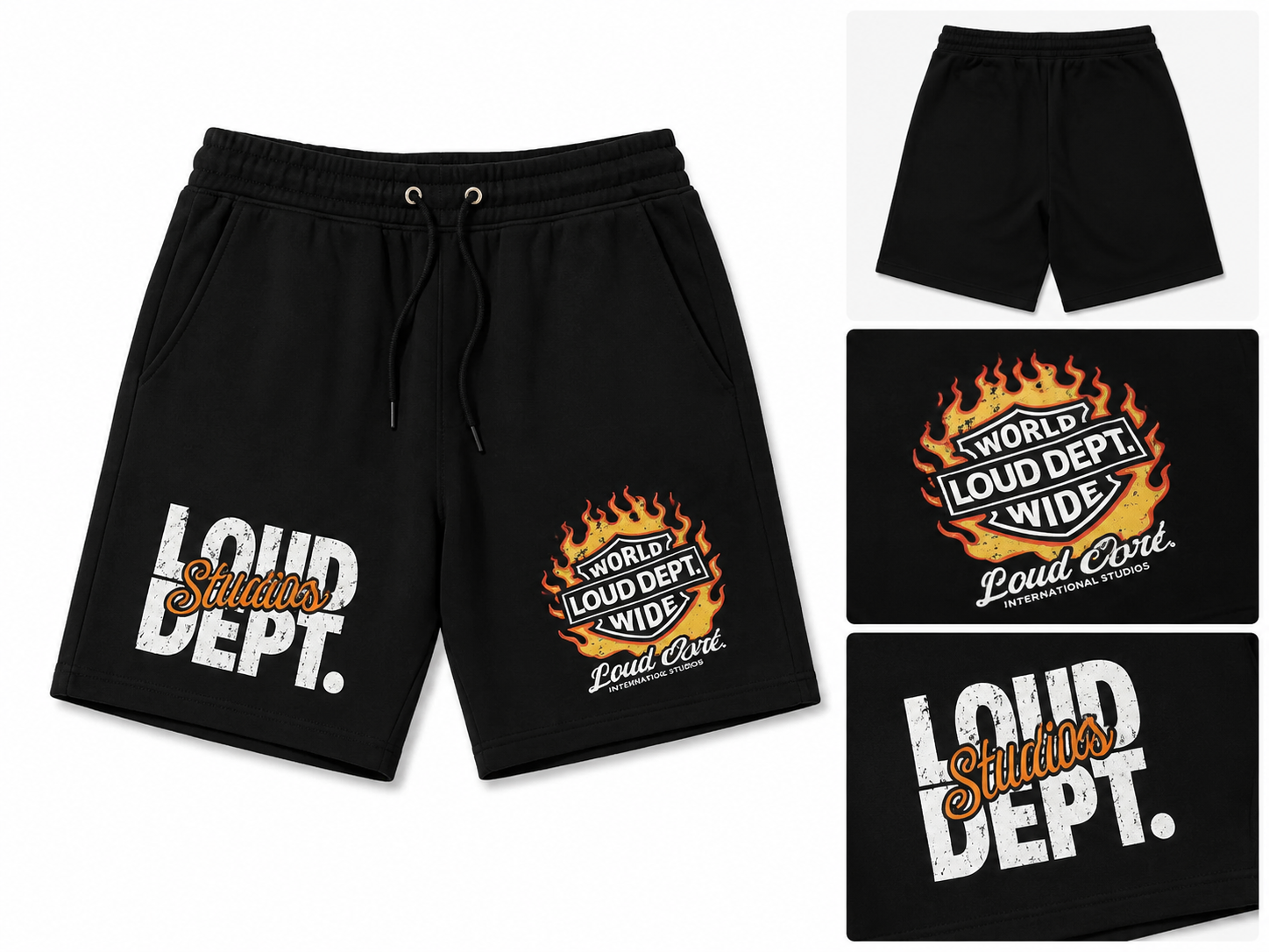 Loud house shorts ( L ) ( graffiti )